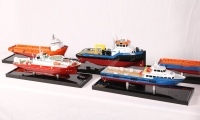 customized model of five 40cm ship models